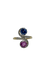 Bague Bague Toi & Moi saphirs rose et bleu 58 Facettes 3231141