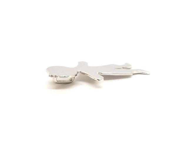 Pendentif Pendentif en or blanc 18 carats 58 Facettes 813313CN