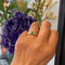 Bague 50.5 Bague gypsy en or 18 k avec émeraude et diamants 58 Facettes 0A298973F83E446DB339E2D7ADABBAC1