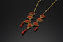 Collier Collier en or jaune orné de camées, inspiré de la Rome antique 58 Facettes
