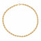 Collier Collier grain de café en or jaune 18 carats 58 Facettes 851000CN