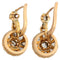 Boucles d'oreilles Boucles d'oreilles dormeuses en or 18 carats et diamants taille rose 58 Facettes 2E6DBF8EECAC4B5D8FFCB15528EF8977