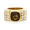 Bague 55 Bague réservoir saphir Verneuil et diamants en or 18 carats 58 Facettes 58B88AD027CB4882B4B2FEAB64BEE8BC