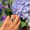 Bague 60 Bague en or jaune 18 carats avec saphir et diamants 58 Facettes D50E95EF82E04E438AFB11433201E0E8