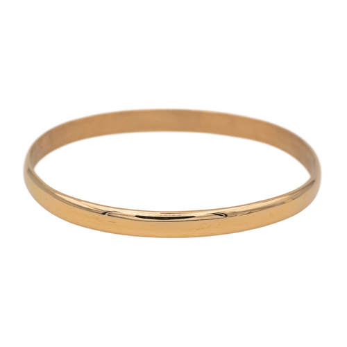 Bracelet Bracelet jonc rigide en or jaune 18 carats 58 Facettes 876510CD