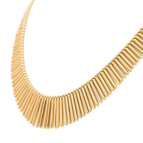 Collier Collier vintage en or jaune 18 carats 58 Facettes 879831CN