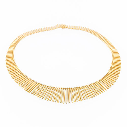 Collier Collier vintage en or jaune 18 carats 58 Facettes 879831CN