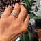 Bague 55.5 Bague filigranée Art nouveau en or jaune 14 carats 58 Facettes B6DEA5888AF34FF9A06AEF61361E3E1A