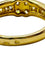 Bague 53 Bague fleur en or jaune 18 carats et diamants 58 Facettes