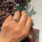 Bague 53 GLAMIRA - Bague vintage en or jaune 14 carats et émeraude 58 Facettes 7293E2937EA1432EB2160657120EA0EA