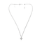 Collier CARTIER - Collier croix or blanc et diamants 58 Facettes DV11712-2