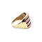 Bague 55 Bague vintage en or jaune, diamants et rubis 58 Facettes 50358