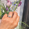 Bague 50.5 Bague Toi et Moi en or jaune 18 carats et platine, diamants 58 Facettes 5313ECE474A6486682BAC5A47E2D50B7