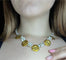 Collier Collier - Perles et marguerites en or jaune 18 carats 58 Facettes