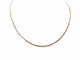 Collier Collier maille en or jaune 18 carats 58 Facettes 930252CN