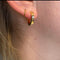 Boucles d'oreilles Boucles d'oreilles créoles vintage en or jaune et or blanc avec diamants 58 Facettes 1136CDC91D8A45359177DB346FFA7D7F