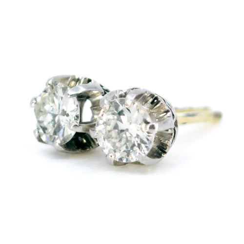 Boucles d'oreilles Boucles d’oreilles Art déco en platine et diamants 58 Facettes 3F468A29BC59482D80E6280A07CEEB50