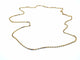 Collier Collier chaîne maille forçat en or jaune 18 carats 58 Facettes 948016CD
