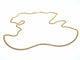 Collier Collier chaîne maille gourmette en or jaune 18 carats 58 Facettes 948044CD