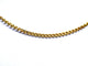 Collier Collier chaîne maille gourmette en or jaune 18 carats 58 Facettes 948044CD