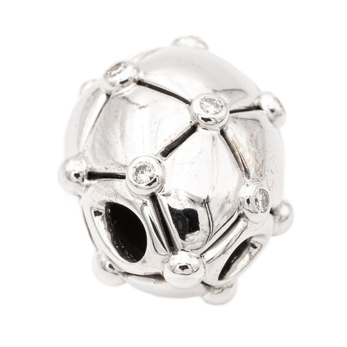 Pendentif Avakian - Pendentif en or blanc 18 carats et diamants 58 Facettes 949240CN
