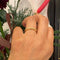 Bague 55 Drijfhout & Zn - Bague jonc en or jaune 14k gravée 58 Facettes 8ADC532A287341909ACF587AAE1F7EE6