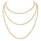 Collier Collier sautoir en or jaune 18 carats 58 Facettes 968083CN