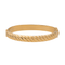 Bracelet Bracelet jonc rigide ovale en or jaune 18 carats 58 Facettes 978815CD