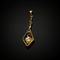 Pendentif Pendentif Jugendstil austro-hongrois en or et argent avec diamants 58 Facettes