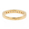 Bague 50 Bague demi-alliance en or jaune avec diamants 58 Facettes 990258CN