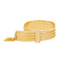 Bracelet Bracelet manchette ceinture en or jaune 18 carats et diamants 58 Facettes 997157CN