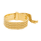 Bracelet Bracelet manchette ceinture en or jaune 18 carats et diamants 58 Facettes 997157CN