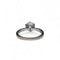 Bague 53 Bague solitaire diamant taille brillant 2,40 carats en or blanc 58 Facettes