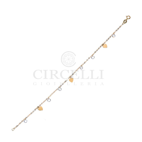 Bracelet Bracelet cristaux en or jaune 18k 58 Facettes 47298736
