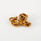 Broche FRED - Broche Panthère Or et Email 58 Facettes KZ16