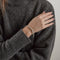 Bracelet Bracelet Jonc Diamants et Platine 58 Facettes DV0513-1