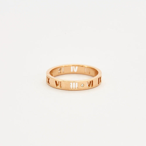 Bague 55 TIFFANY & CO - ATLAS  Bague or rose 58 Facettes DV0534-3
