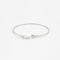 Bracelet DINH VAN - Bracelet serrure en or gris et diamants. Small 58 Facettes DV1414-3