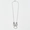 Collier Collier moderniste en or gris et diamants 58 Facettes DV0463-12