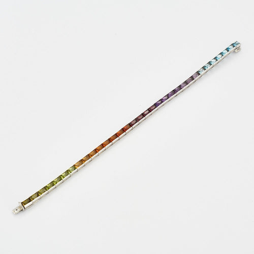 Bracelet H. Stern- Bracelet-  Rainbow en or blanc et pierres de couleurs 58 Facettes DV0502-2