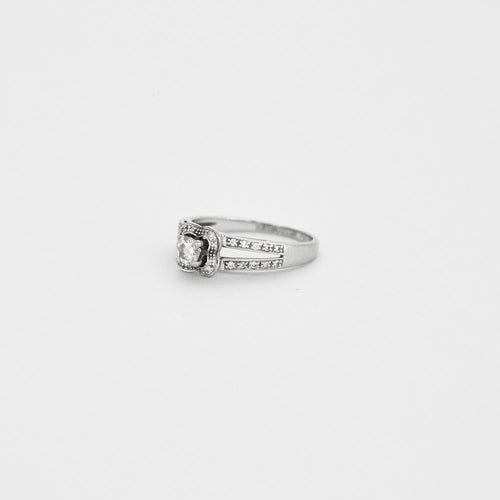 Bague MAUBOUSSIN - Chance of Love n°2 or gris et diamants 58 Facettes DV0558-1