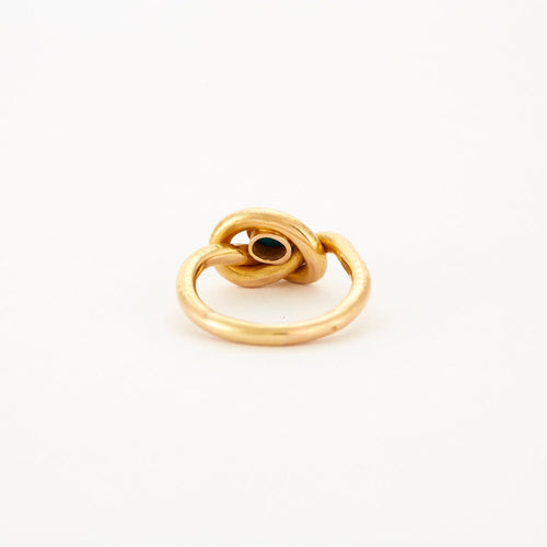 Bague 55 Bague or jaune turquoise 58 Facettes DV0555-1