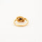 Bague 55 Bague or jaune turquoise 58 Facettes DV0555-1