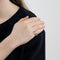 Bague 50.5 HERMES - Bague Ceinture en argent 58 Facettes DV1197-2