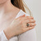 Bague 53 Bague Epoque Napoléon III Or rose et Argent, Diamants et Perles 58 Facettes DV0569-20