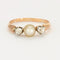 Bague 52 Bague or rose, perle et diamants 58 Facettes DV0569-19