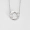 Dinh Van Cible - Collier en or gris et diamants