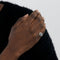 Bague 50 MAUBOUSSIN - Palazzo Portofino- Bague or gris, diamants et laque noire 58 Facettes DV2415-2