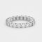 Bague 51 Alliance américaine or gris et diamants 58 Facettes DV1927-3