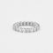 Bague 51 Alliance américaine or gris et diamants 58 Facettes DV1927-3